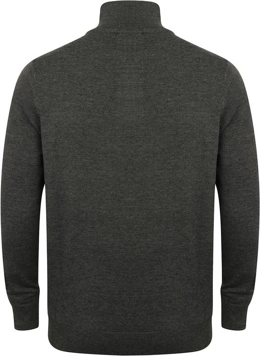 Actual product image Henbury 14 zip long sleeve jumper (XL)