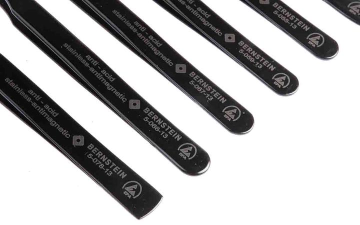 Immagine prodotto Bernstein Set di pinzette SMD 6 pezzi Supe