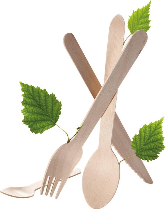 Produktbild Duni Holz-Besteck ecoecho (100 x)
