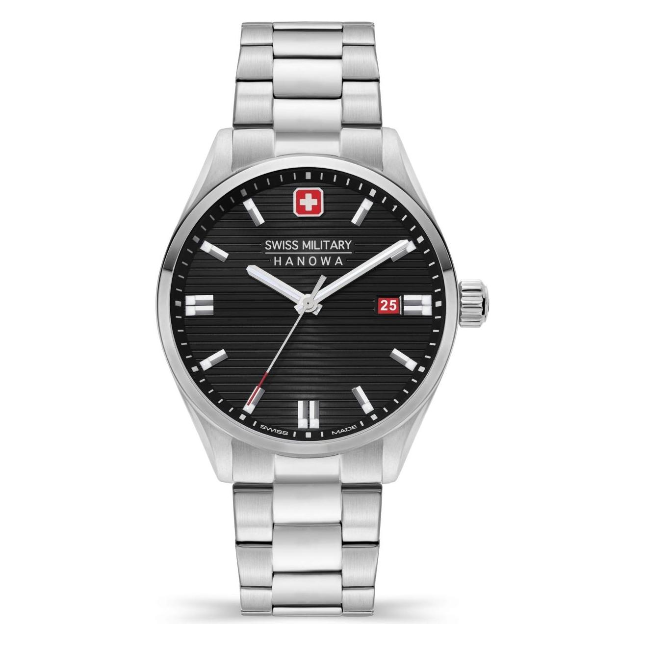 Swiss Military, Armbanduhr, Roadrunner, Silber, (Swiss Made, 40 mm)