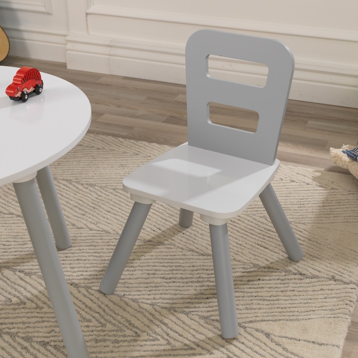 Image du produit KidKraft Table ronde avec 2 chaises (Groupe de sièges pour enfants)
