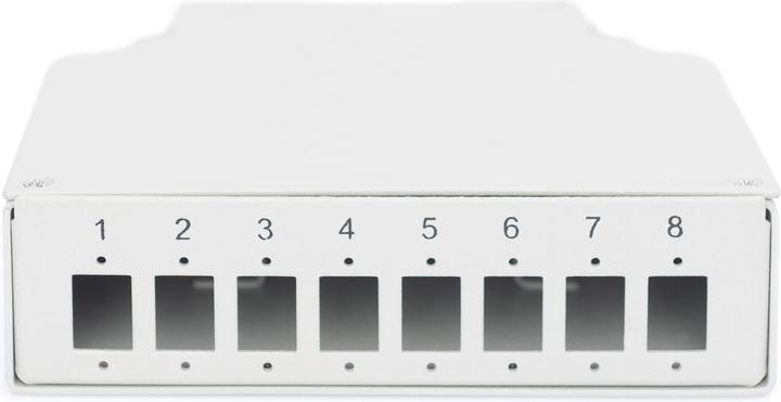 Produktbild Digitus Hutschienen Spleissbox für 8 LC/DX Kupplungen