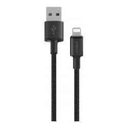 Orsen S9L USB A and Lightning 2.1A 1m black (1 m), USB Kabel
