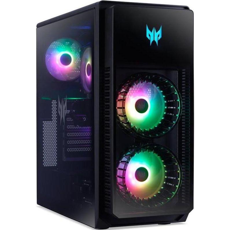 Acer Predator Orion 5000 (2000 GB, 32 GB), PC, Schwarz