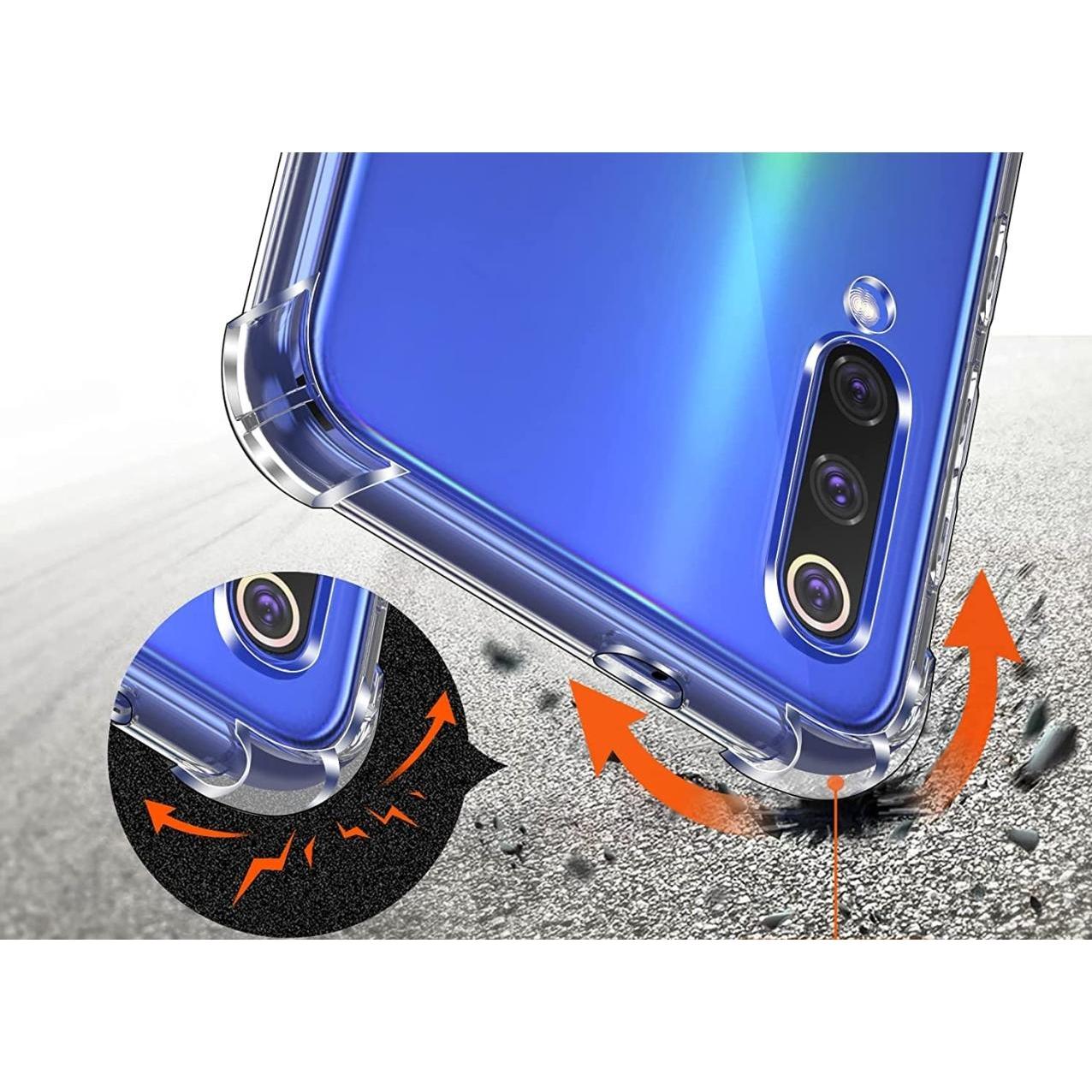 Thumbnail - Screenguard Xiaomi Mi 9 Hülle Crystal Soft Airbag Bumper (Xiaomi Mi 9), Smartphone Hülle, Transparent