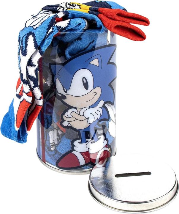 Immagine prodotto Disney Socken Pack 4 Teile Sonic (confezione da 4, 35 - 38)
