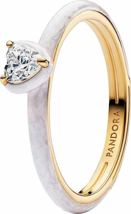 Actual product image Pandora ME Weisses Chakra Herz Ring (60)