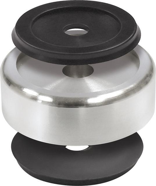 Immagine prodotto Sintron 206381 Set di piedini in alluminio 4 pezzi.