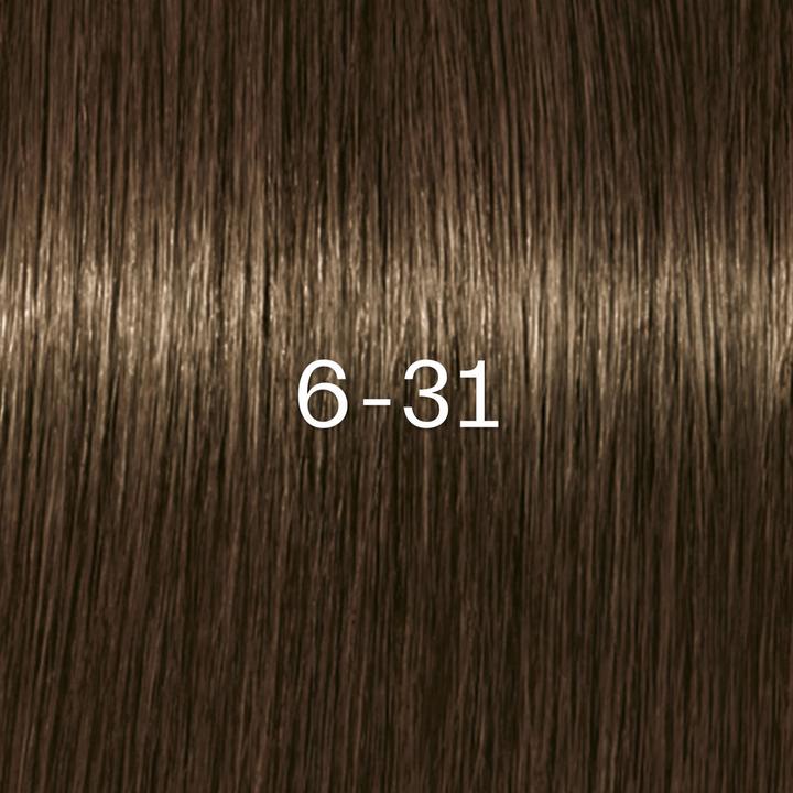 Produktbild Schwarzkopf Professional Schwarzkopf Igoral Royal Cools 6-31 Dunkelblond Matt Cendré 60ml (6-31 Dunkelblond Matt Cendré)