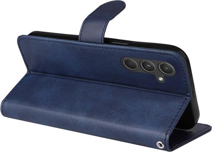Produktbild Cover-Discount Galaxy A55 - Premium Handyhülle Etui blau (Samsung Galaxy A55)