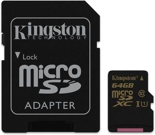 Produktbild Kingston microSDXC Card 64GB UHS-I (64 GB, microSDXC)