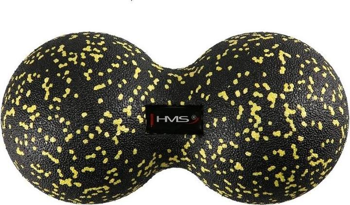 Actual product image HMS FSBM04 Black-Yellow DOTS MASSAGESET (8 cm)