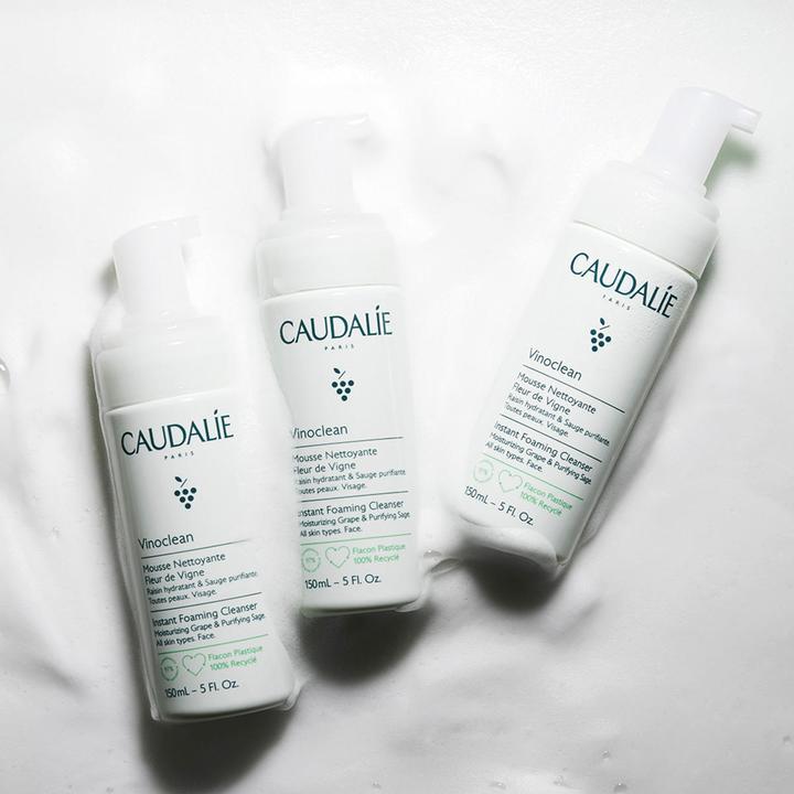 Image du produit Caudalie Duo Vinoclean Fleur Vigne (Mousse nettoyante, 300 ml)