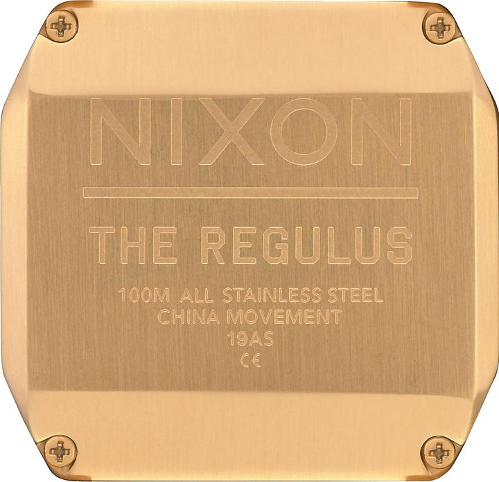 Image du produit Nixon Regulus SS All Gold (Montre avec pierre précieuse, 46 mm)