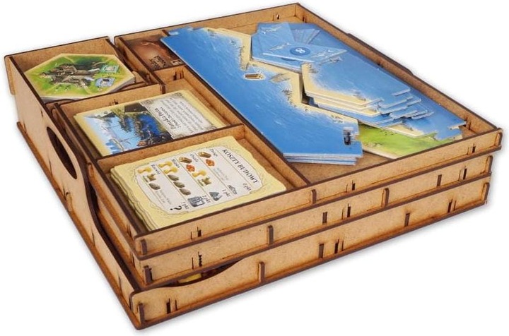 Actual product image E-Raptor ERA19247 - Insert: Catan + Traders & Barbarians + 5-6 Players Expansions (English)