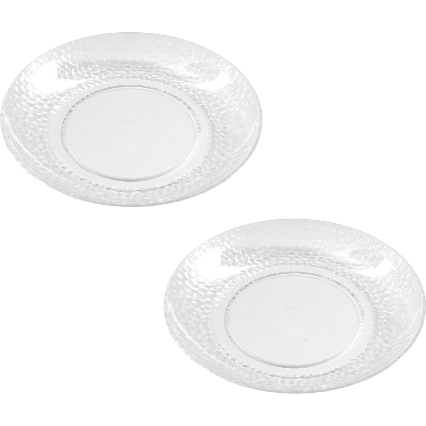 neuetischkultur Teller, Platte 27 cm, Teller, Transparent