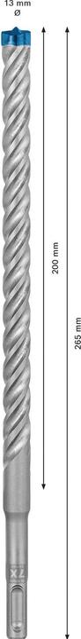 Actual product image Bosch Professional Zubehör EXPERT SDS plus-7X hammer drill, 13 x 200 x 265 mm (13 mm)