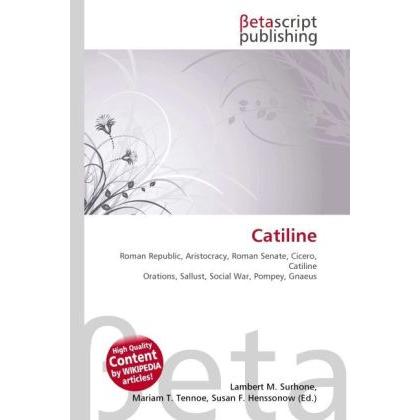 Catiline, Fachbücher