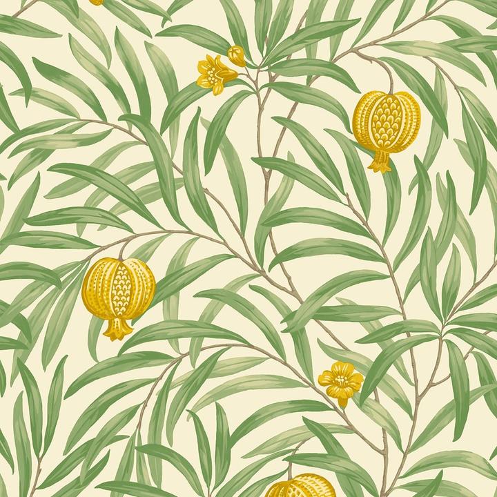 Belgravia Pomegranate Wallpaper