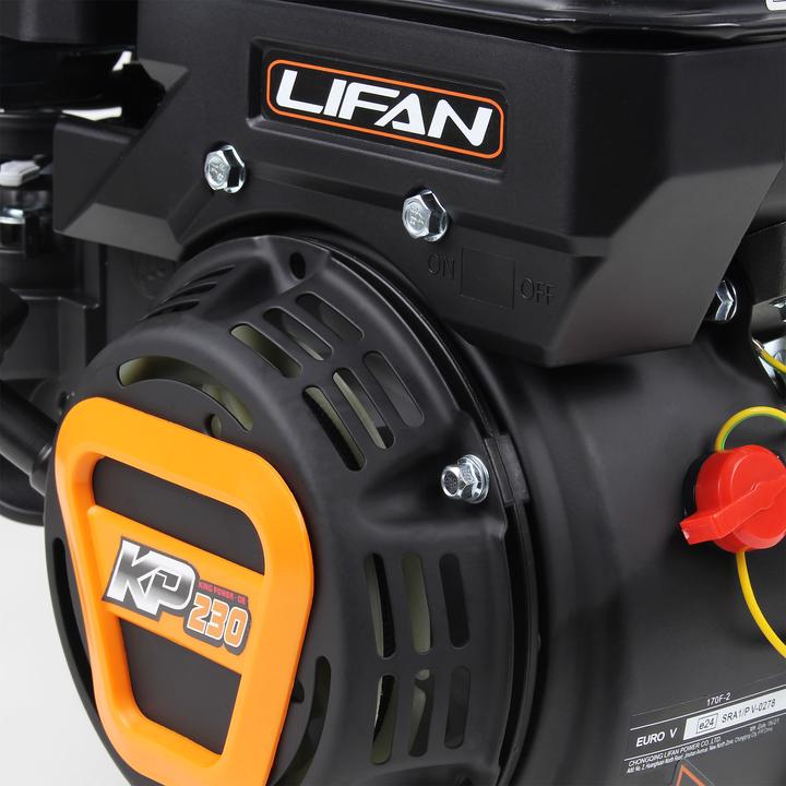 Actual product image Wiltec LIFAN KP230 20mm 4 Stroke Petrol Engine Single Cylinder 6.5HP OHV Gasoline Pull Start Air-cooled