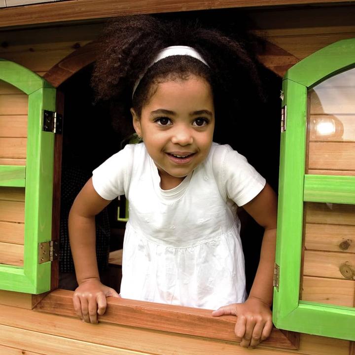 Image du produit Axi Alex Maison de jeu Marron/Vert