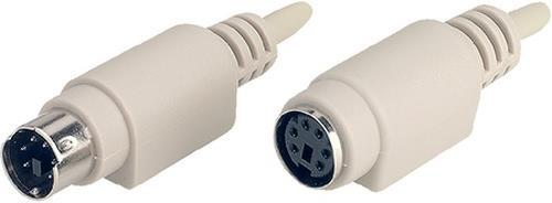 Immagine prodotto Maxxtro Prolunga per tastiera PS/2: 1,8m grigio (1.80 m, PS/2)