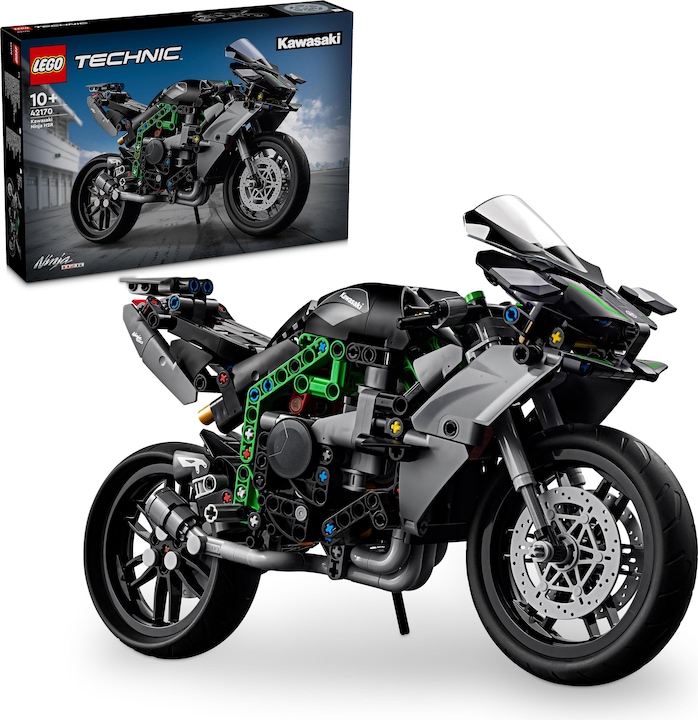 Image du produit LEGO Kawasaki Ninja H2R Motorrad (42170, LEGO Technic)