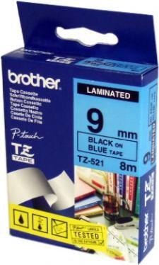 Immagine prodotto Brother TZ521 Nastro laminato (0.90 cm, Blu, Nero)