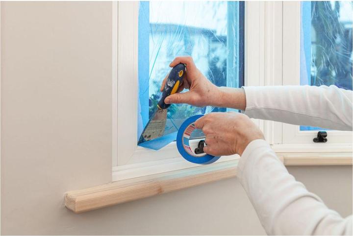 Produktbild tesa Selbstklebende Schutzfolie 1x Rolle 100 m x 75 cm (100 m, 750 mm)