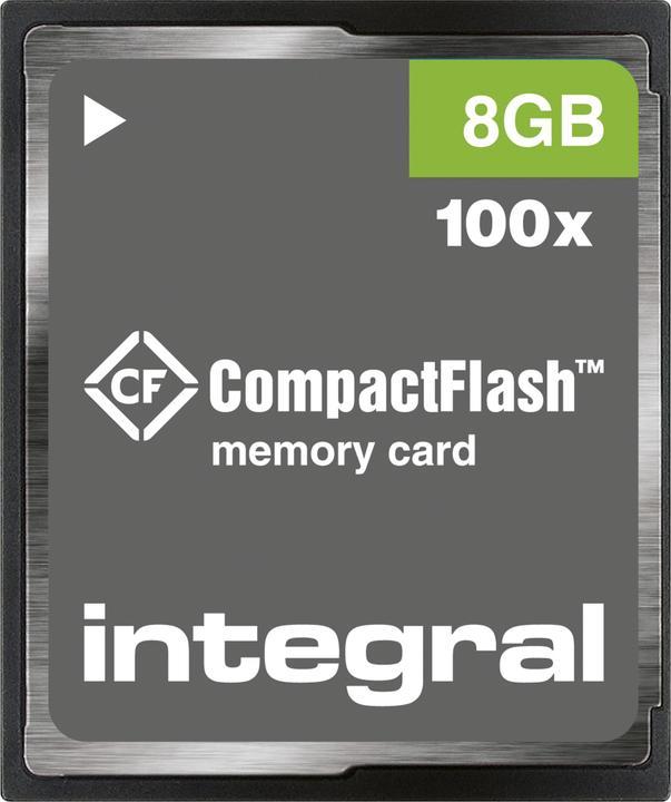 INCF8GV2 Scheda di memoria Compact Flash da 8 GB (8 GB, CFast)