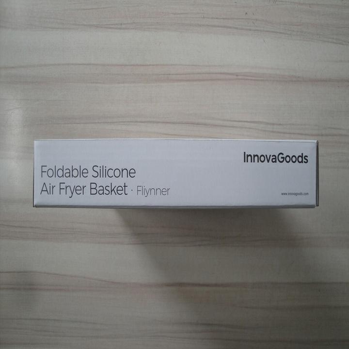 Produktbild InnovaGoods Faltbarer Silikonkorb für Heissluftfritteusen Fliynner