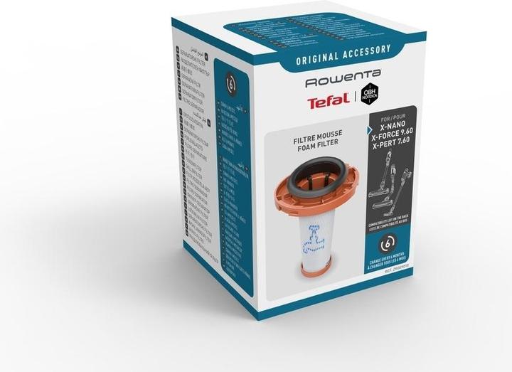 Actual product image Tefal Washable filter for X-Force 9.60 TY20 & X-Nano TY11