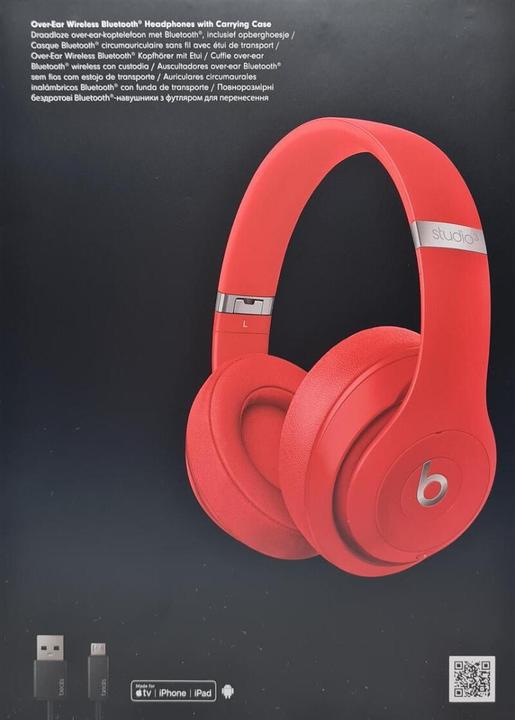 Produktbild Beats Studio3 (Aktive Geräuschunterdrückung, 12 h, Kabelgebunden)