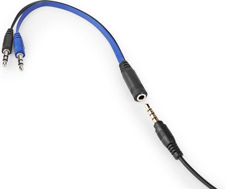 Productafbeelding Nedis Gaming Combo Kit | 5-in-1 | Toetsenbord, Headset, Muis en Muismat | Zwart | QWERTZ | DE-Layout (NL, Bedraad)