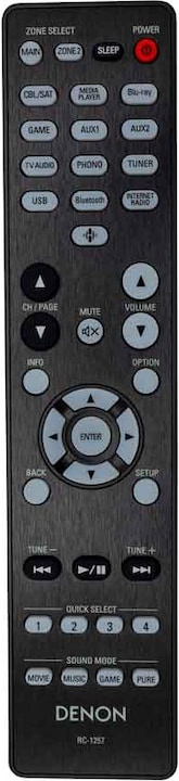Actual product image Denon AVR X1800H DAB (7.2 channels, DAB+, FM, AM, DAB)