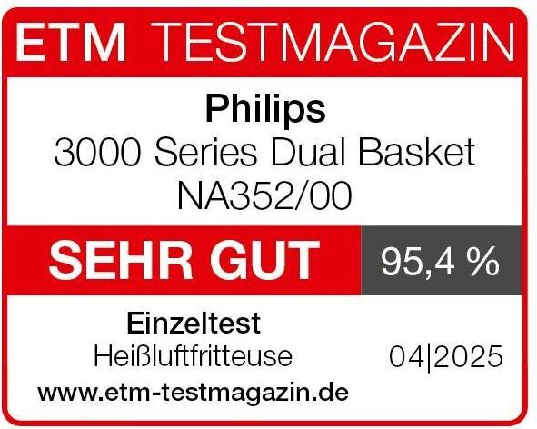 Produktbild Philips Airfryer Dual Basket NA352/00
