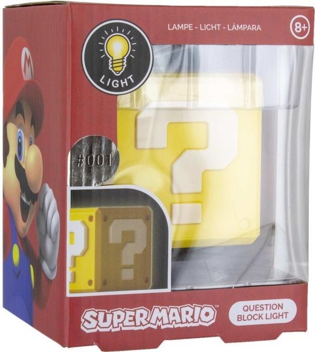 Immagine prodotto Paladone Products Blocco con punto interrogativo della lampada di Super Mario