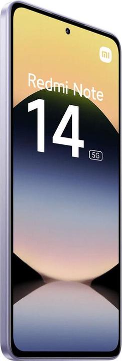 Actual product image Xiaomi Redmi Note 14 5G (128 GB, Lavender Purple, 6.67", Dual SIM, 5G)