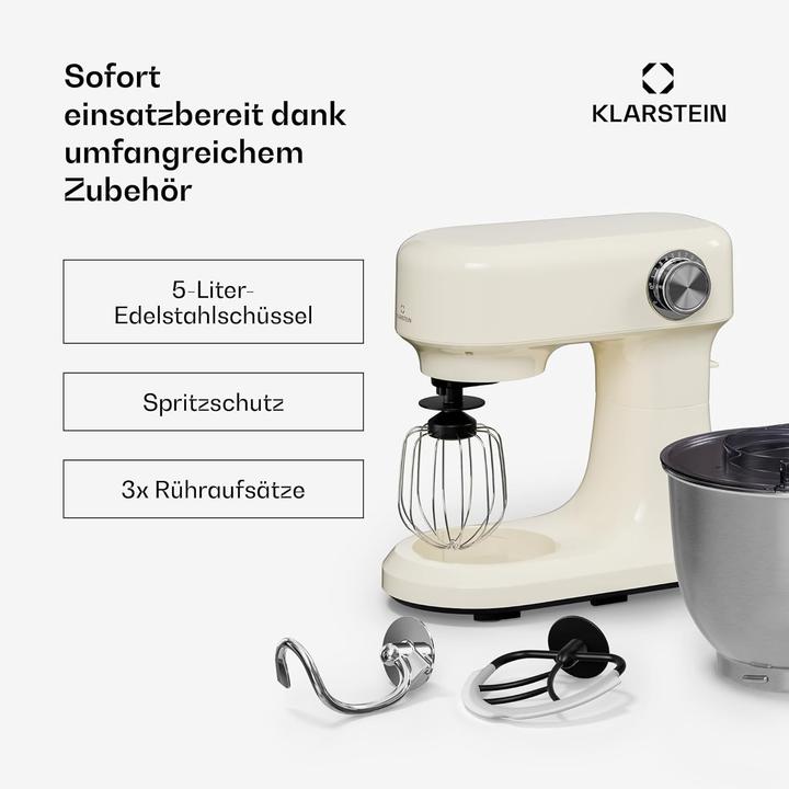 Produktbild Klarstein Bella Evo Küchenmaschine (1500 W, 5 l)