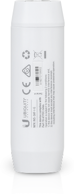 Actual product image Ubiquiti Instant IEEE 802.3af GE Adapter (802.3af (PoE), 15 W)