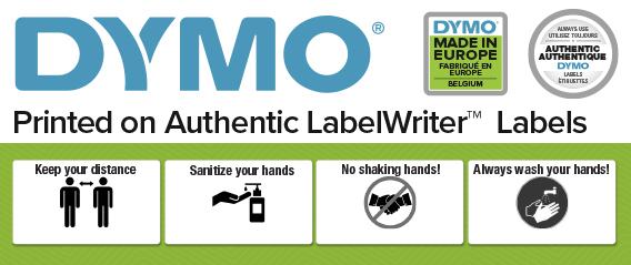 Actual product image Dymo Shipping labels 54 x 101 mm 6x 220 pcs.