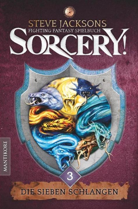 Produktbild Sorcery! Die Sieben Schlangen (Deutsch, Steve Jackson, 2017)