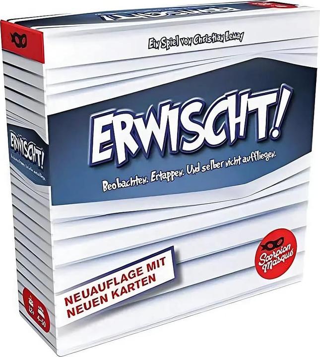 Scorpion Masque LSMD0014 - Erwischt! - Card game, for 4 to 50 players, ages 12+ (DE new edition) (German)