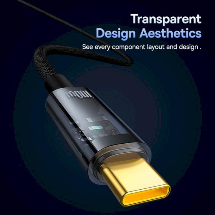Produktbild Baseus USB-C to USB-C Cable Explorer, 100W, 5A, 2m, Black (2 m, 100 W)