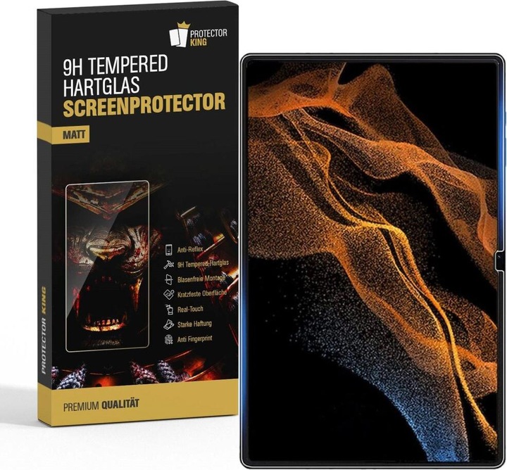 Produktbild Protectorking 6x tempered 9H Panzerglas matt entspiegelt (6 Stück, Galaxy Tab S9 Ultra)