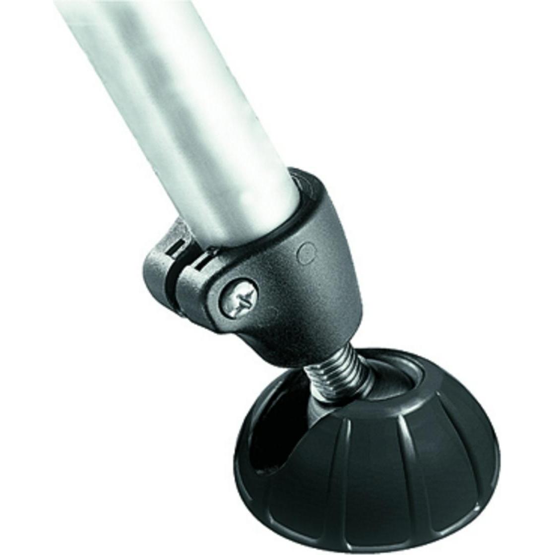 Manfrotto 116SC1, Saugfuss für Einbeinstativ 695CX (Stativfuss), Stativ Zubehör, Schwarz