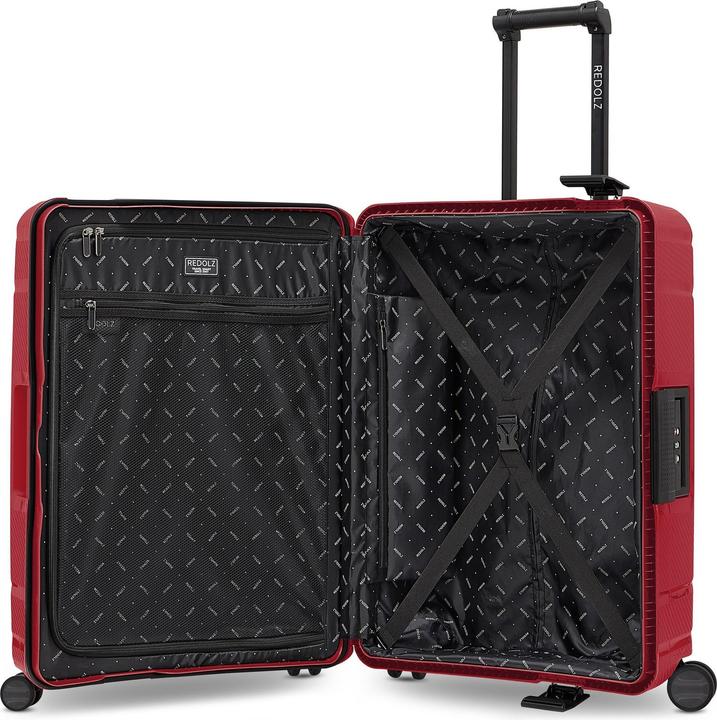Produktbild Redolz Essentials 15 4-Rollen Kofferset 3-tlg. mit Dreipunkt-Verschluss (210 l)