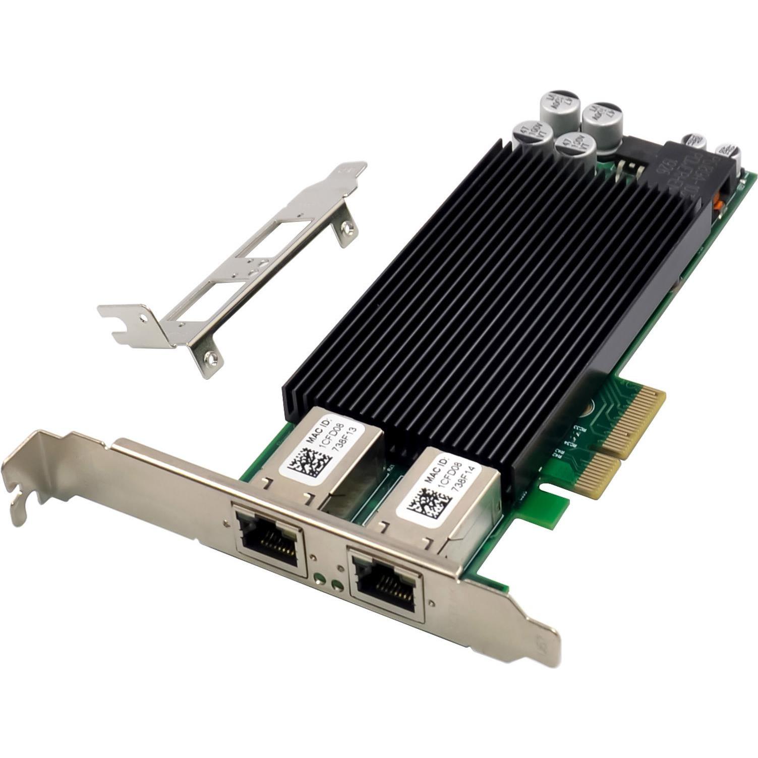 InLine Dual Gigabit Netzwerkkarte (Mini PCI Express), Scheda di rete, Nero