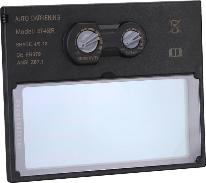 Produktbild Stahlwerk Vollautomatik Schweisshelm ST-450R schwarz mit 5 Ersatzscheiben
