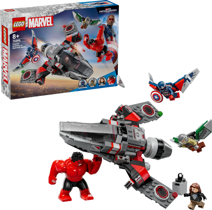 Immagine prodotto LEGO Showdown zwischen Captain America und Red Hulk (76292, LEGO Marvel)